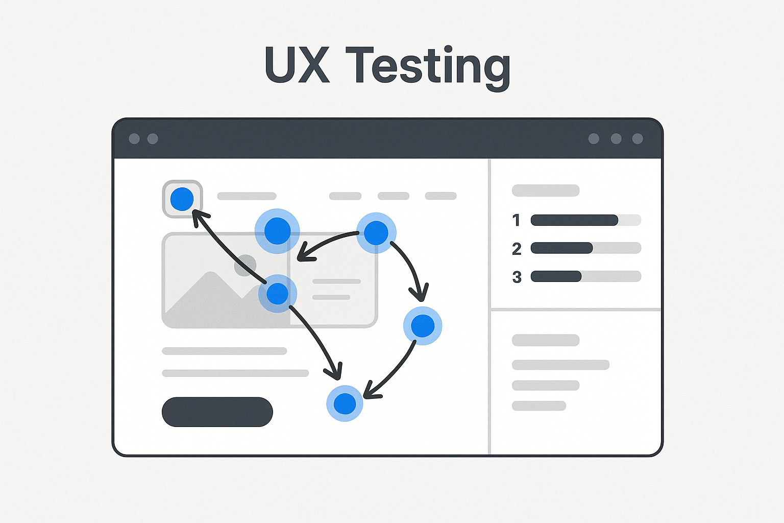 Testování UX prototypu, mapa uživatelských kliků